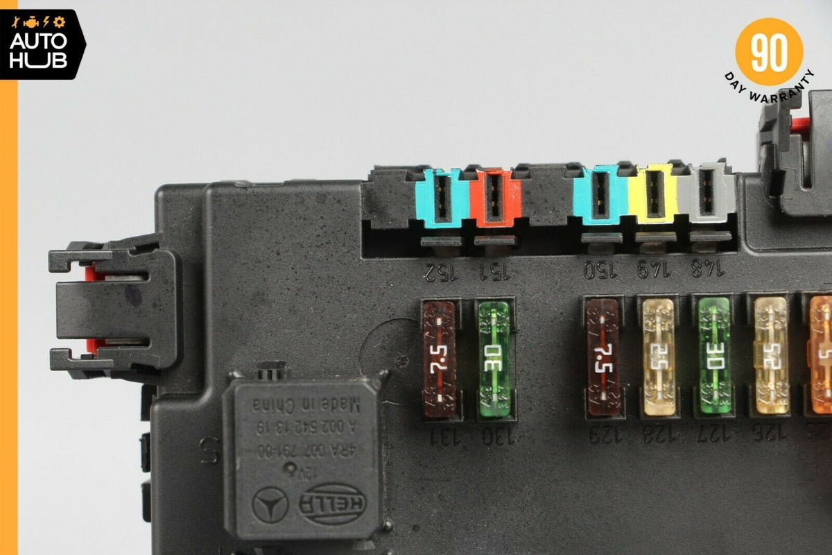10-13 Mercedes W221 S400 S63 AMG Rear Sam Fuse Box Relay Module Control OEM - photo 5