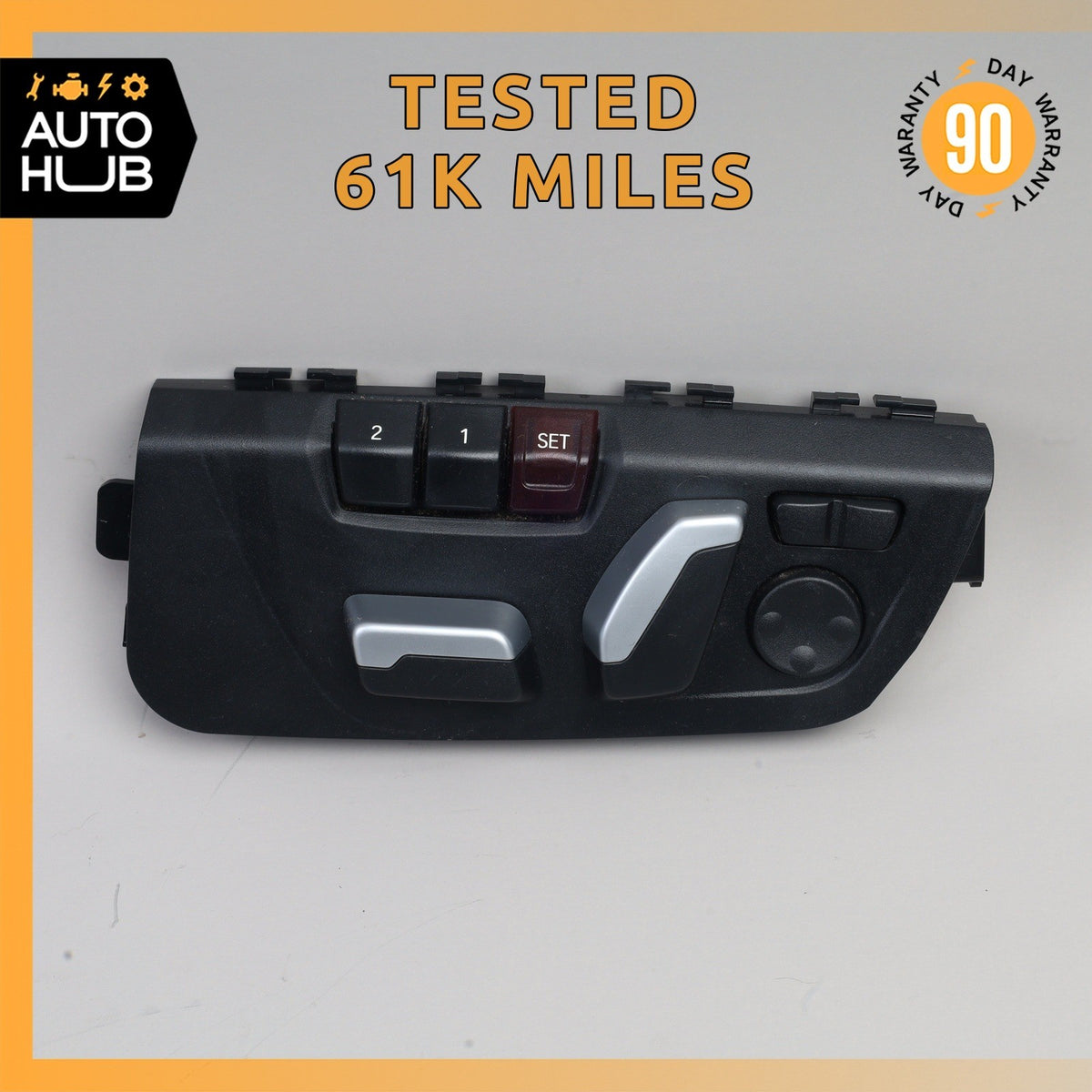 12-18 BMW F30 330e 320i 335i Front Left Seat Adjust Memory Control Switch OEM - photo 1