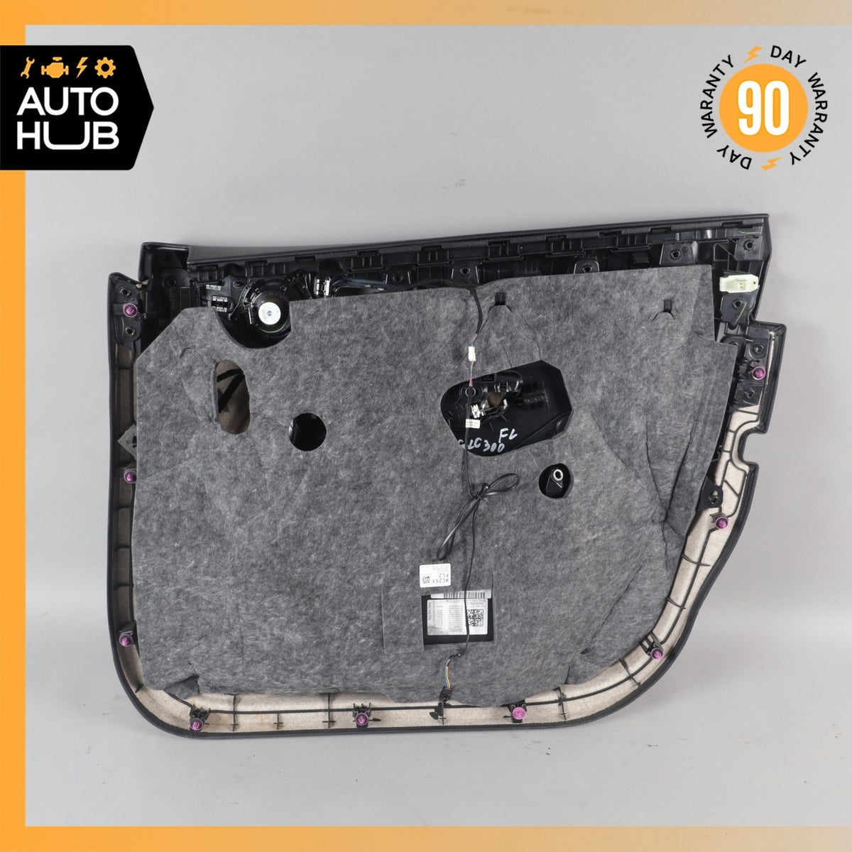 16-23 Mercedes X253 GLC300 GLC300e Front Left Side Interior Door Panel OEM 81k - photo 13