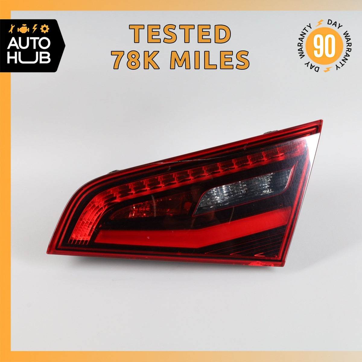16-18 Audi 8V A3 E-Tron Rear Right Passenger Side Inner Tail Light Lamp OEM 78k - photo 1