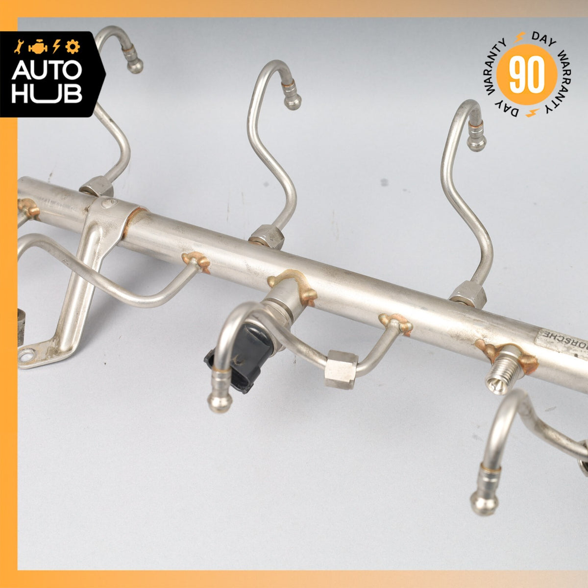 Porsche Cayenne S 958 4.8L Fuel Injector Rail 94811011507 OEM - photo 13