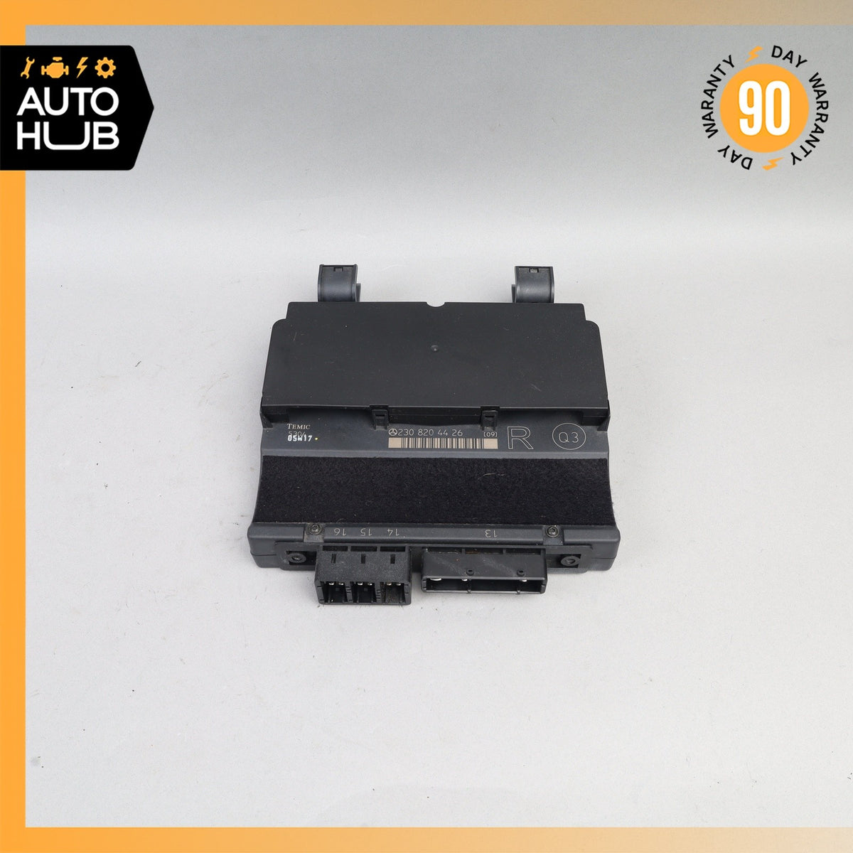 03-06 Mercedes R230 SL500 SL55 AMG Under Seat Control Module Right Side OEM - photo 3