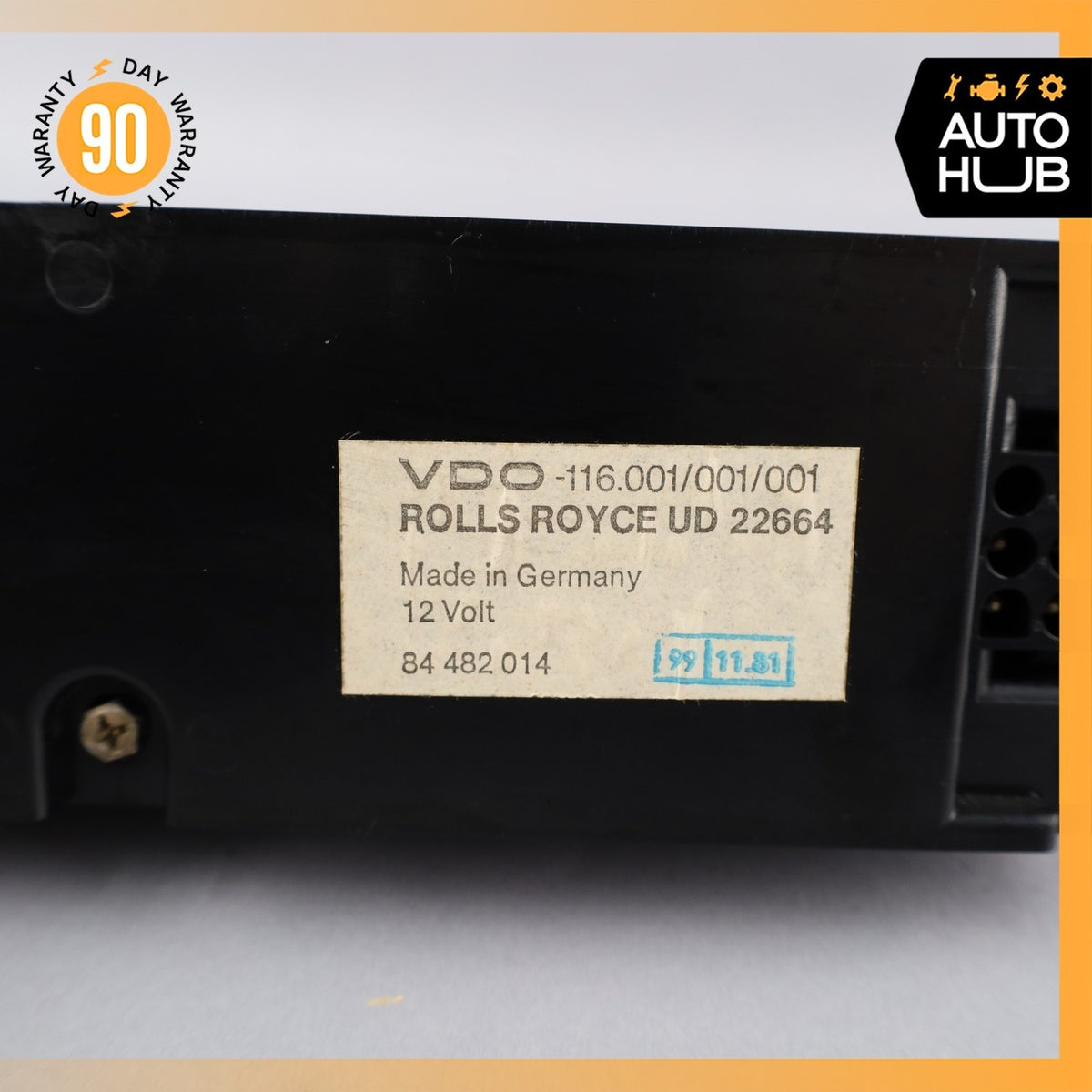 81-84 Rolls Royce Silver Spirit Spur Dashboard 3 In 1 Digital Display OEM 22k - photo 13