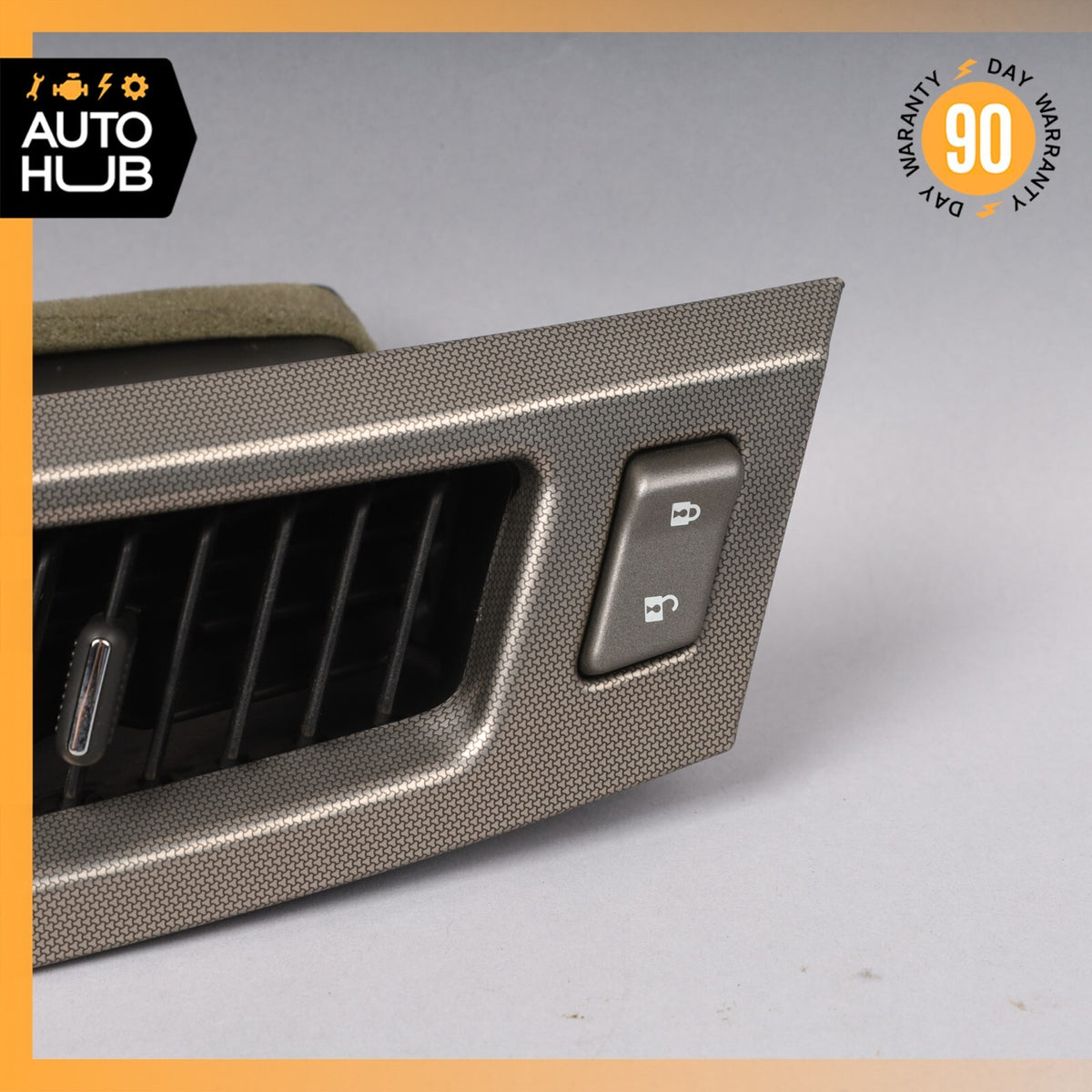 04-08 Cadillac XLR Right Passenger Door Air Vent Lock Mirror Switch OEM - photo 5