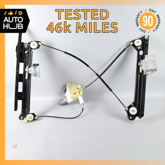 07-15 Jaguar X150 XK XKR Left Driver Side Door Window Regulator Motor OEM 46k - photo 1
