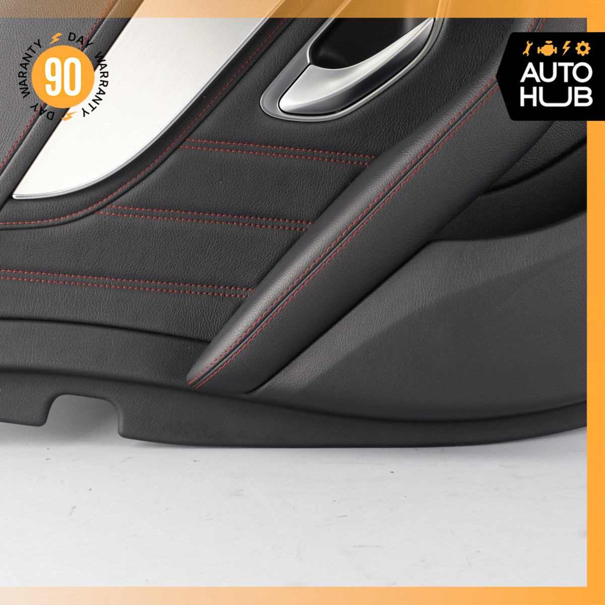 15-21 Mercedes W205 C43 AMG C350e C400 Rear Left Side Interior Door Panel OEM - photo 5