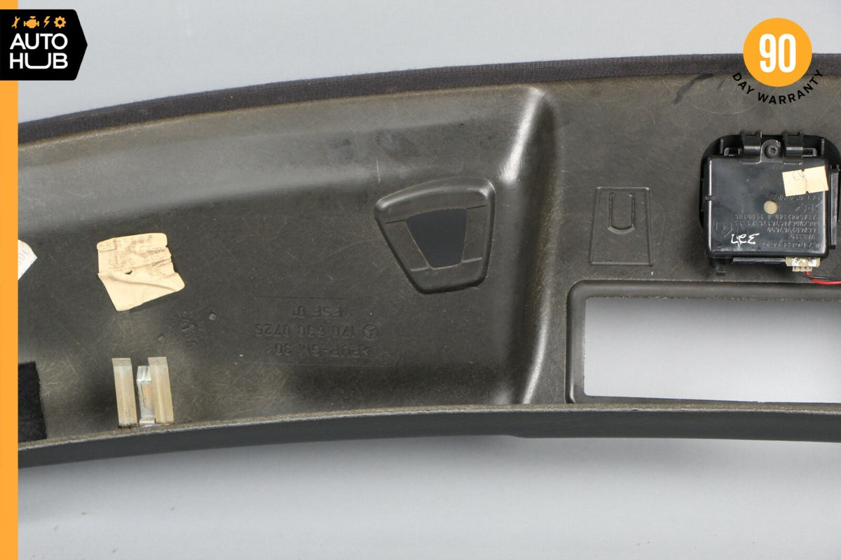 97-04 Mercedes R170 SLK230 SLK320 Front Top Upper Headliner Trim Panel Black OEM - photo 8