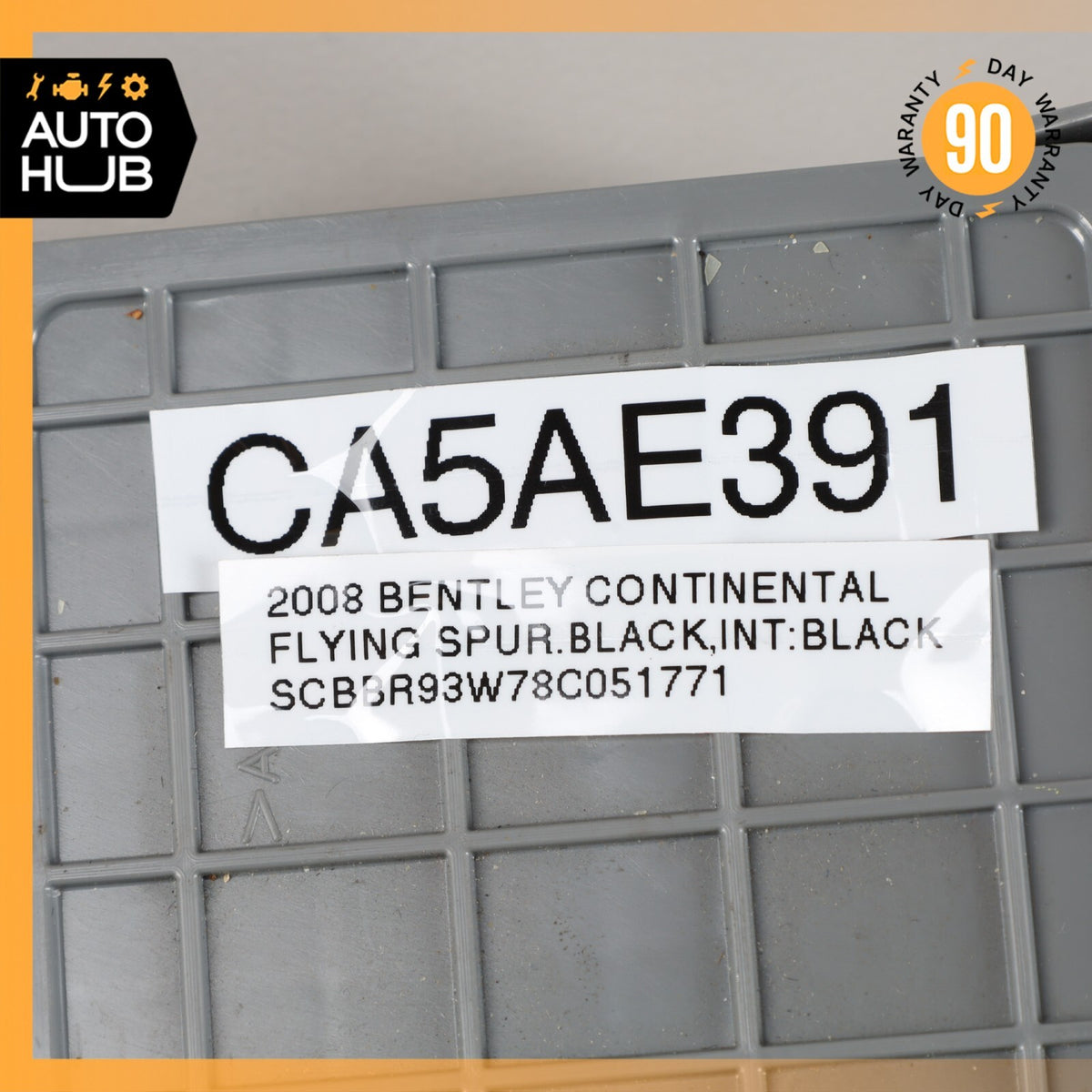 2008 Bentley Flying Spur Front Right Side Seat Occupancy Sensor OEM - photo 9