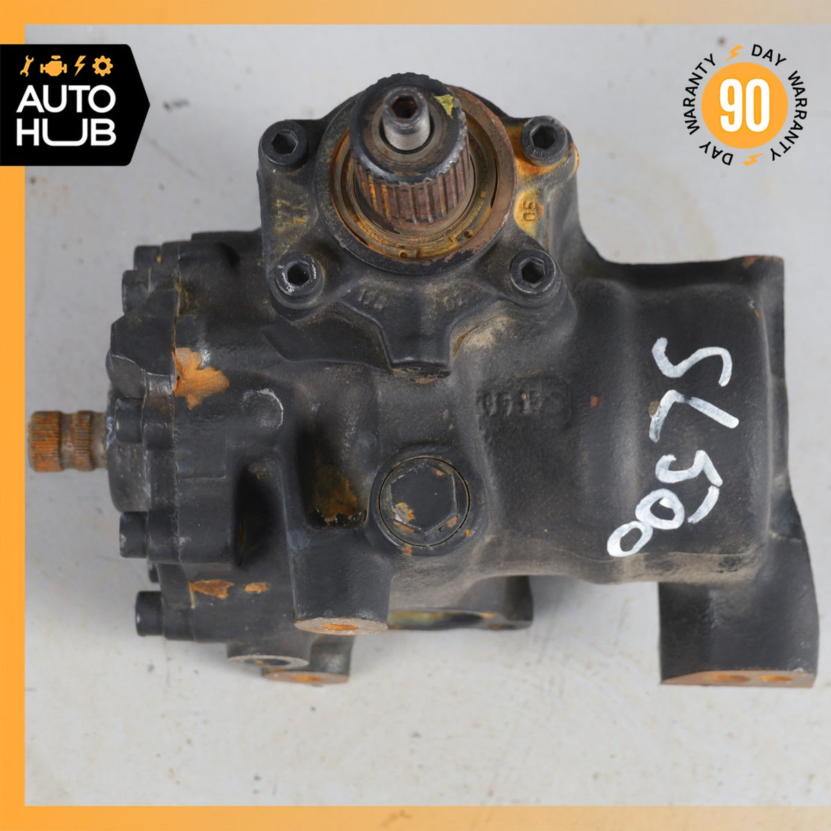 90-02 Mercedes R129 SL500 SL320 300SL Power Steering Gear Box Gearbox OEM - photo 11