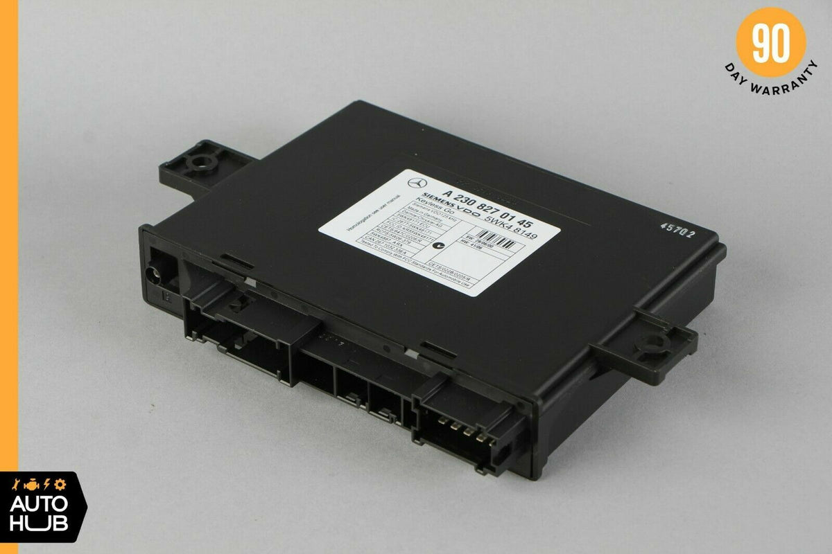 07-12 Mercedes R230 SL550 SL55 AMG Keyless Go Entry Control Module 2308270145 - photo 2