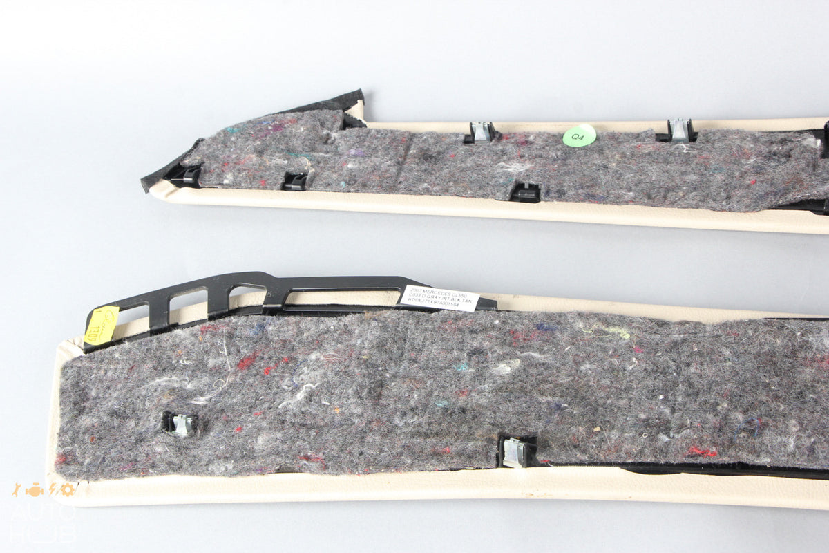 07-10 Mercedes W216 CL550 Center Console Side Molding Trim Cover OEM - photo 8