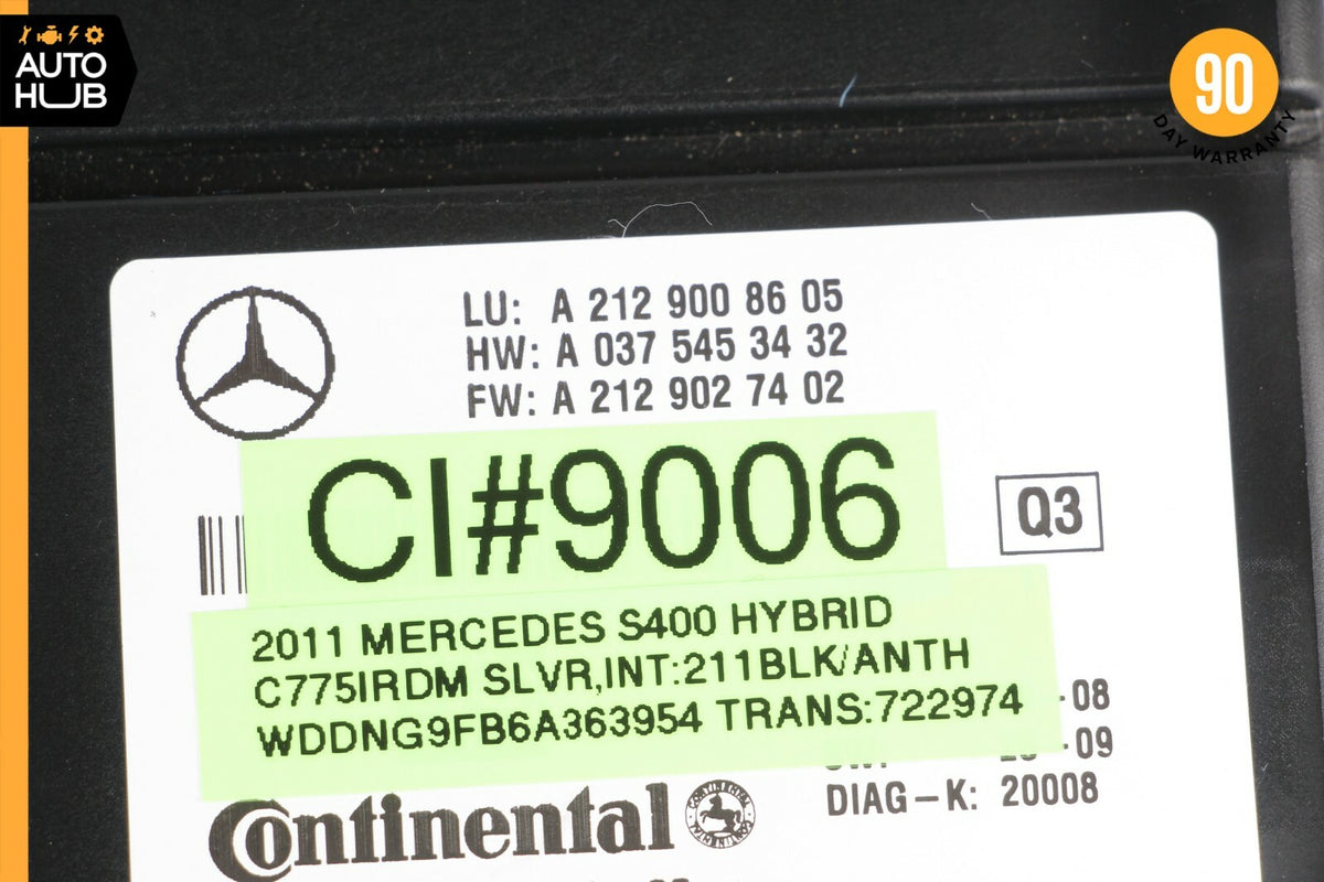 10-13 Mercedes W221 S400 S550 E550 Distronic Adaptive Cruise Control Module OEM - photo 8