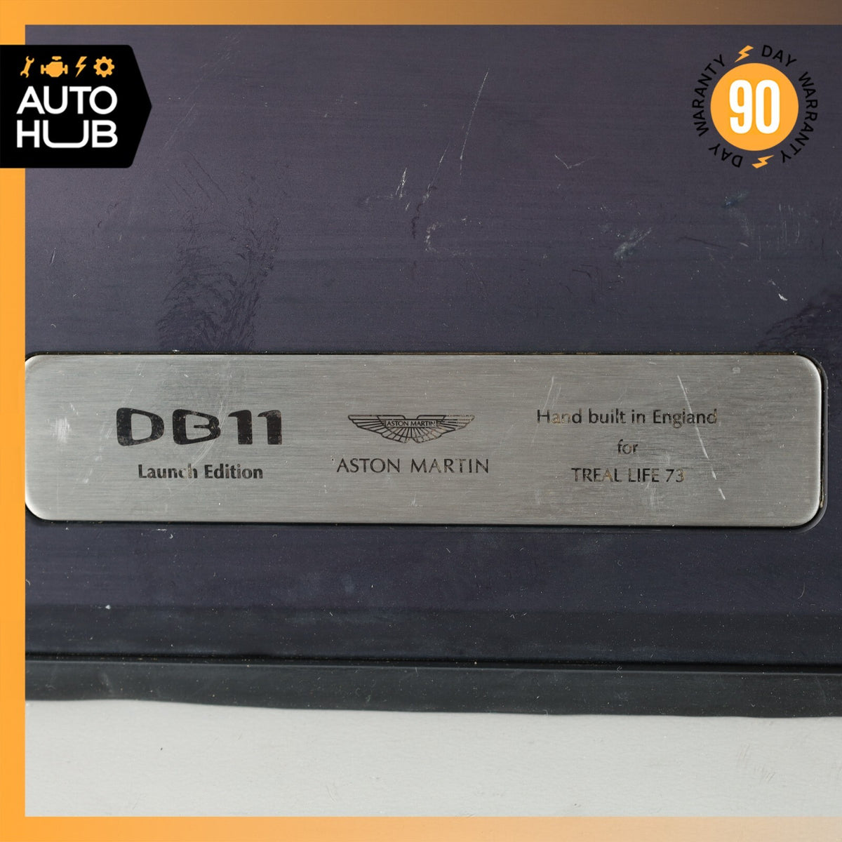 17-23 Aston Martin DB11 Right Passenger Side Door Step Sill OEM - photo 7