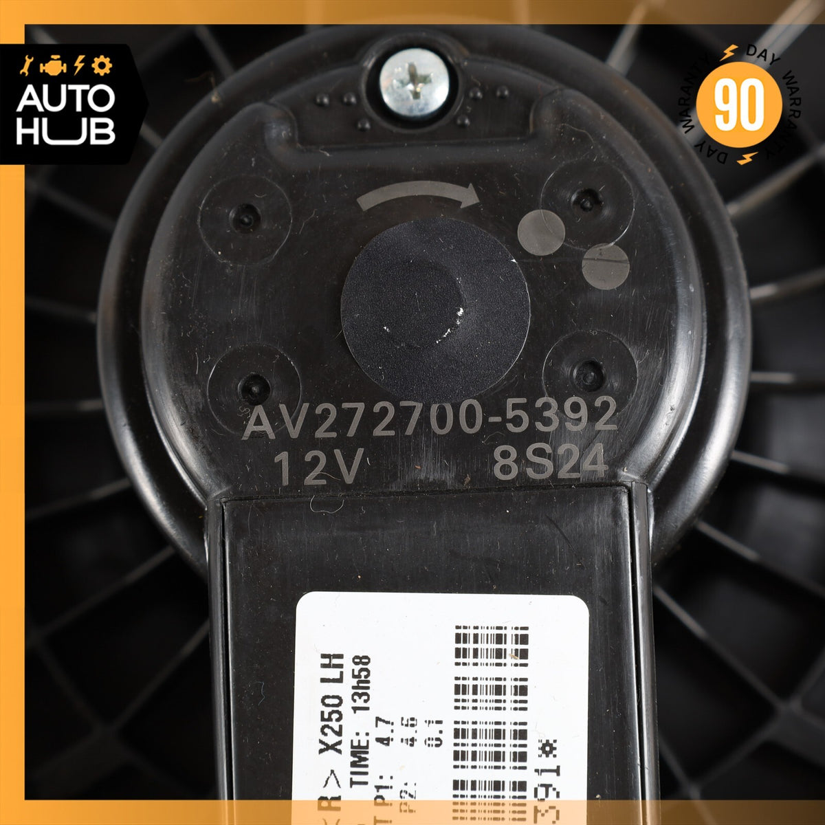 2016 Jaguar X351 XJ AC A/C HVAC Air Conditioner Heater Blower Motor OEM - photo 10