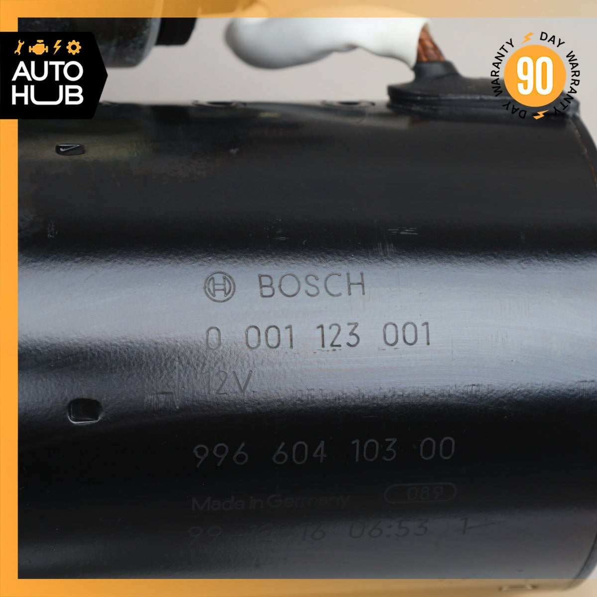 Porsche Boxster 986 Engine Motor Starter 98660410400 OEM - photo 13