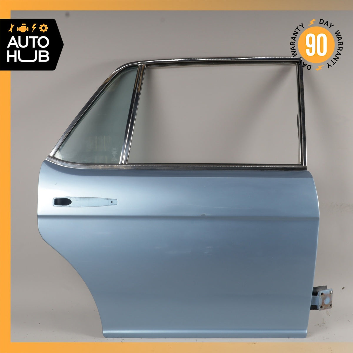 81-89 Rolls Royce Silver Spirit Rear Right Passenger Side Door Shell Blue OEM - photo 1