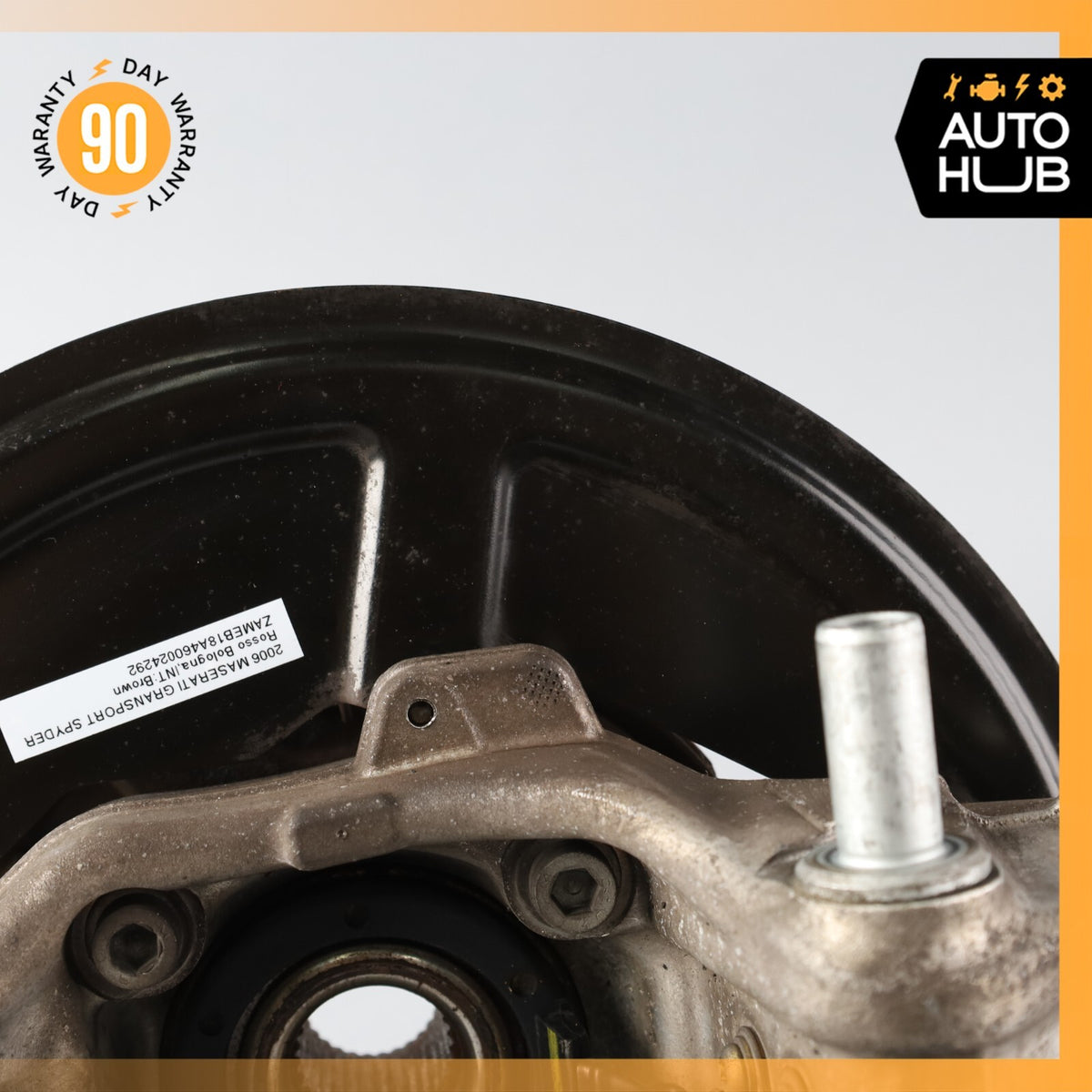 06-07 Maserati M138 GranSport Spyder Rear Left Side Spindle Knuckle Hub OEM 46k - photo 9