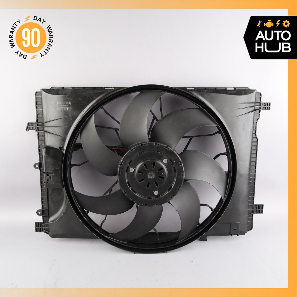 08-20 Mercedes W207 E400 C300 Engine Radiator Cooling Fan Motor Assembly OEM - photo 3