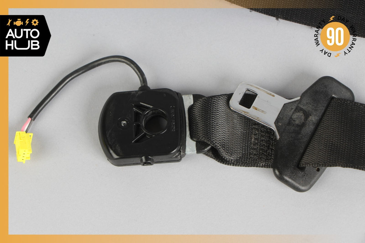 07-10 Mercedes W221 S550 S63 AMG Front Right Passenger Side Seat Belt Black OEM - photo 5