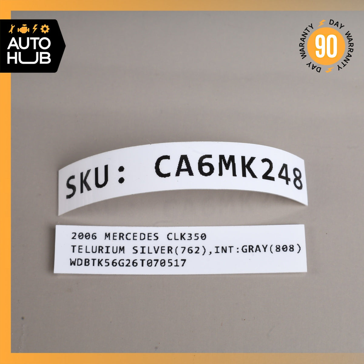 Mercedes W209 CLK350 C230 Front A/C AC Climate Control Switch OEM - photo 13