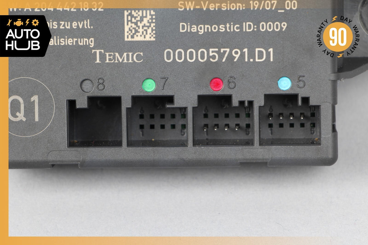 08-18 Mercedes W204 C300 CLS550 GLK350 Rear Left Side Door Control Module OEM - photo 6