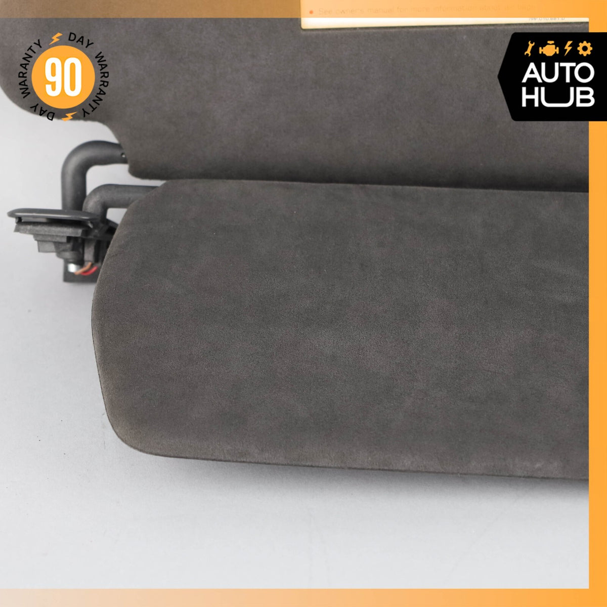 11-14 Porsche Cayenne 958 GTS Sun Visor Sunvisor Left Side Suede OEM 82k - photo 6