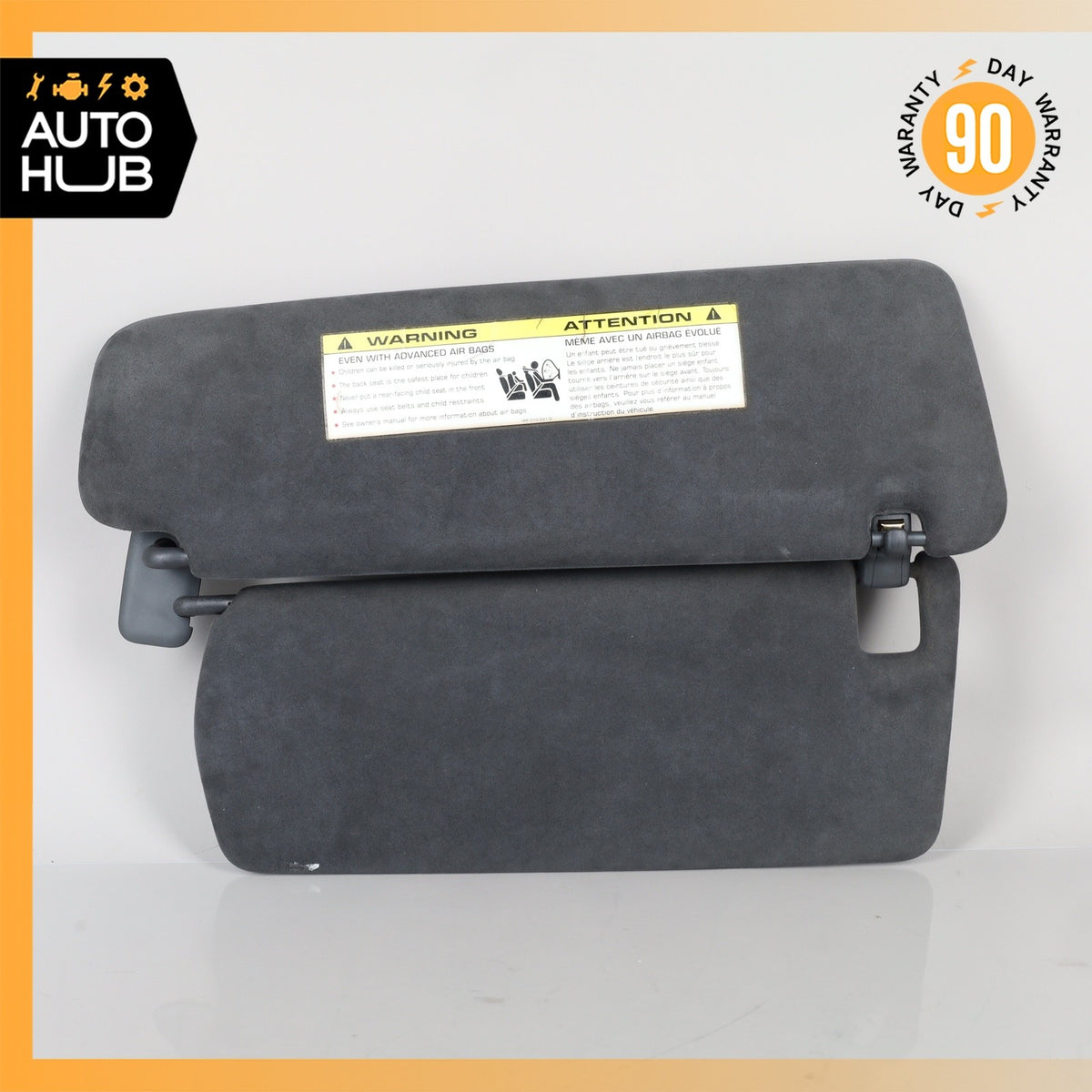 11-14 Porsche Cayenne 958 GTS Sun Visor Sunvisor Left Side Suede OEM - photo 7