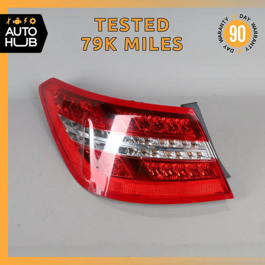 10-13 Mercedes W207 E550 E350 Outer Tail Light Lamp Left Side OEM 79k - photo 1