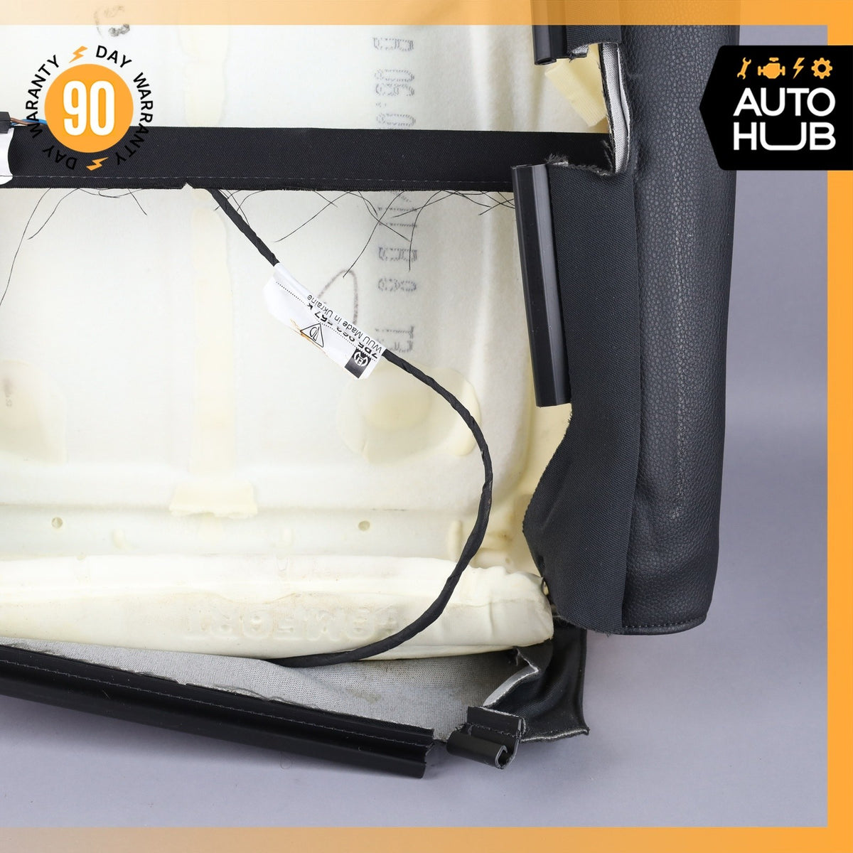 11-18 Porsche Cayenne 958 Front Right Side Seat Upper Cushion Black OEM - photo 22