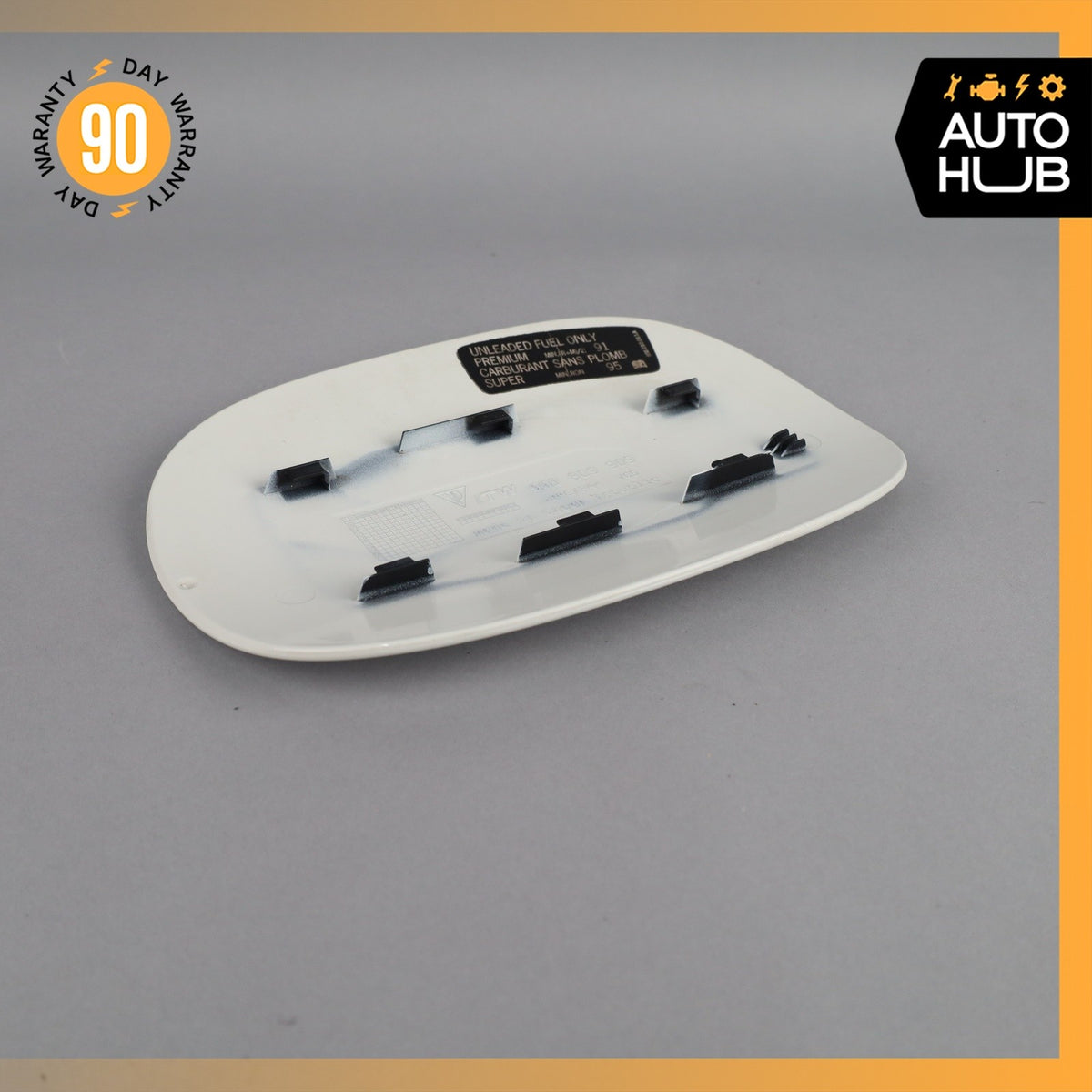 15-24 Porsche Macan 95B GTS Fuel Door Lid Gas Tank Cover White 95B809909 OEM - photo 8