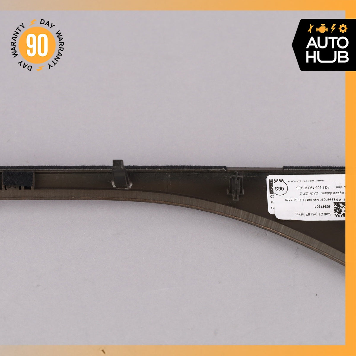 12-18 Audi C7 A6 Right Dash Panel Trim OEM 75k - photo 13