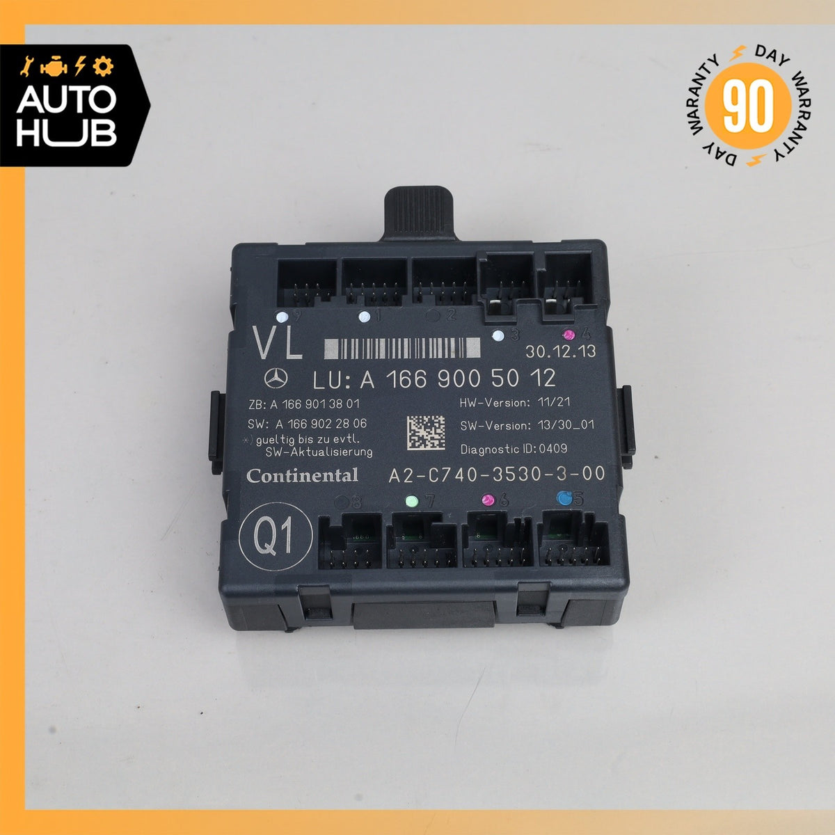 12-20 Mercedes X166 GL450 GLA250 ML350 Front Left Side Door Control Module OEM - photo 2