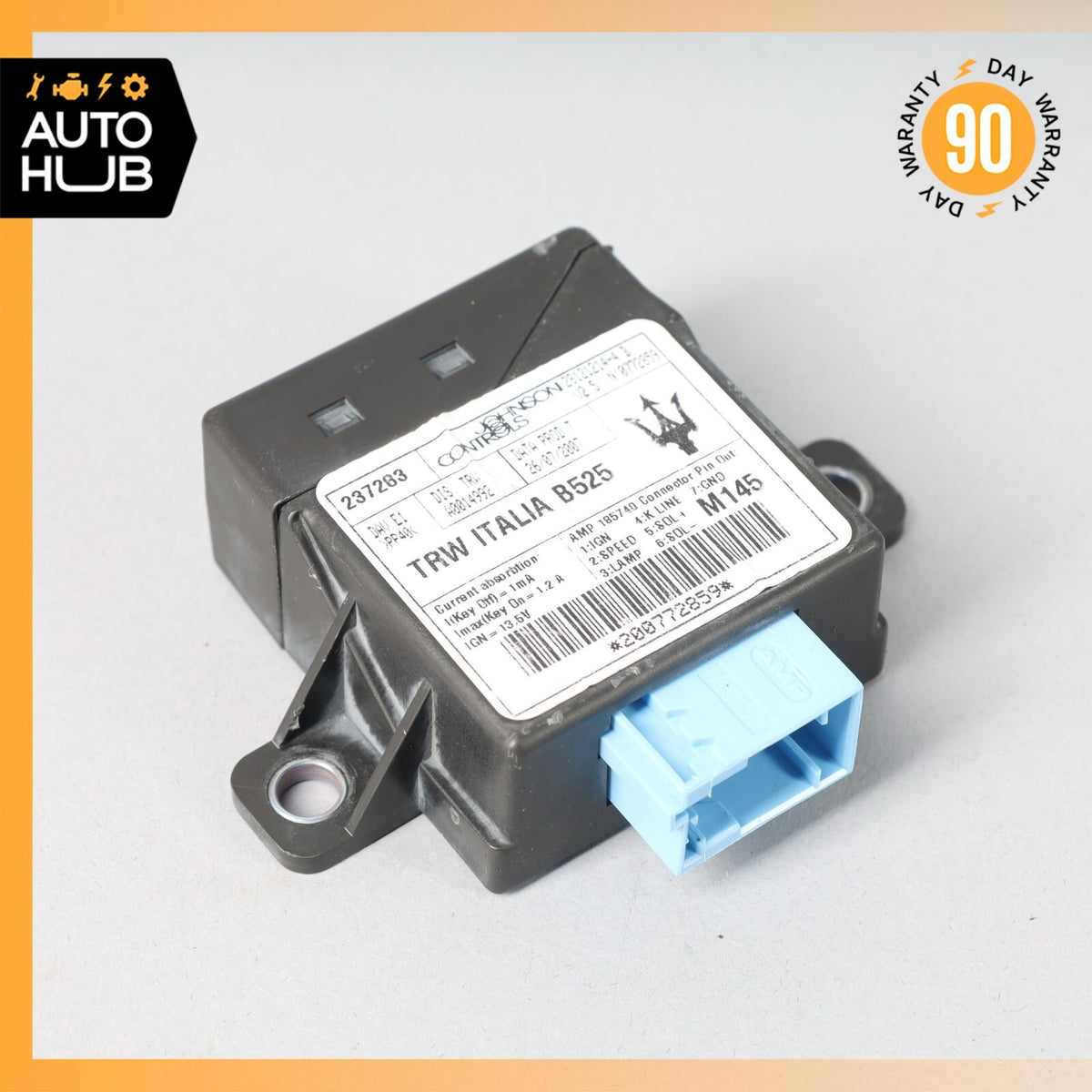 08-19 Maserati GranTurismo Power Steering Chassis Control Module Unit OEM 76k - photo 2