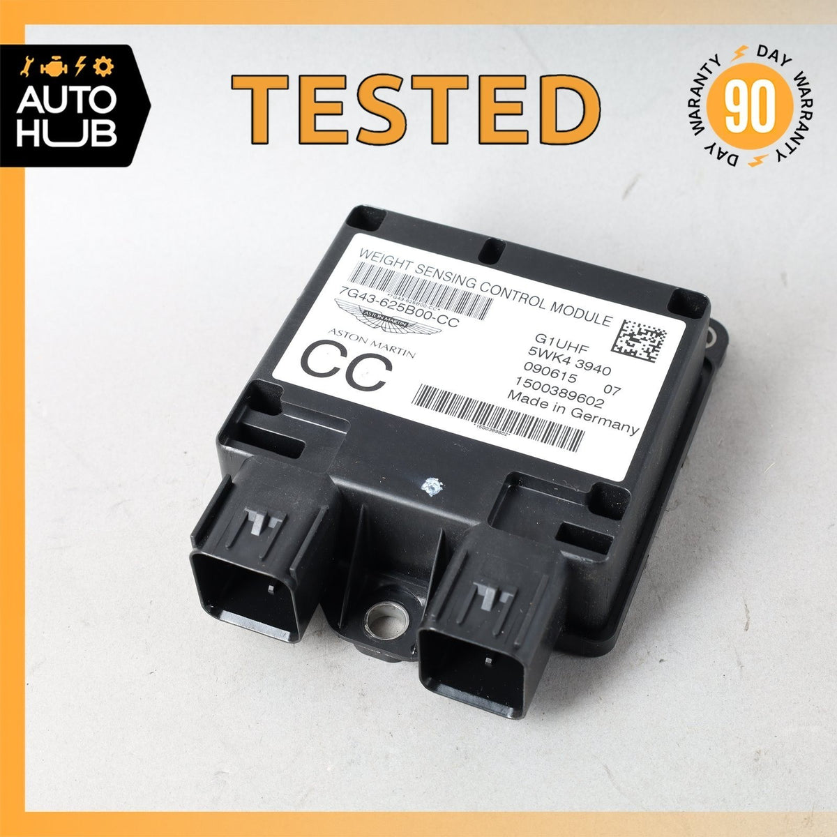 10-19 Aston Martin Rapide DB9 Right Seat Weight Sensor Control Module OEM - photo 1
