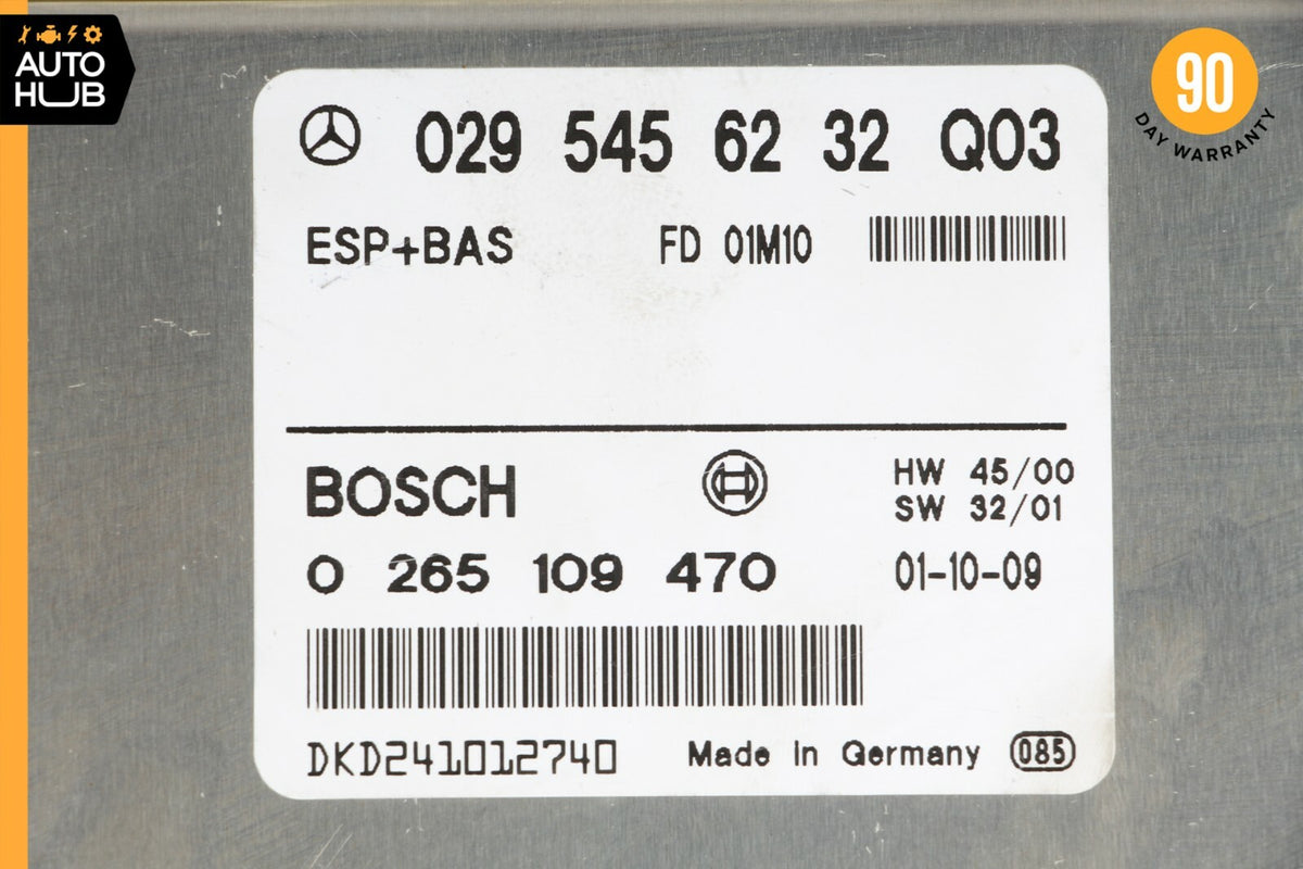 01-03 Mercedes W208 CLK430 ABS Anti Lock Brake System Control Module OEM - photo 11