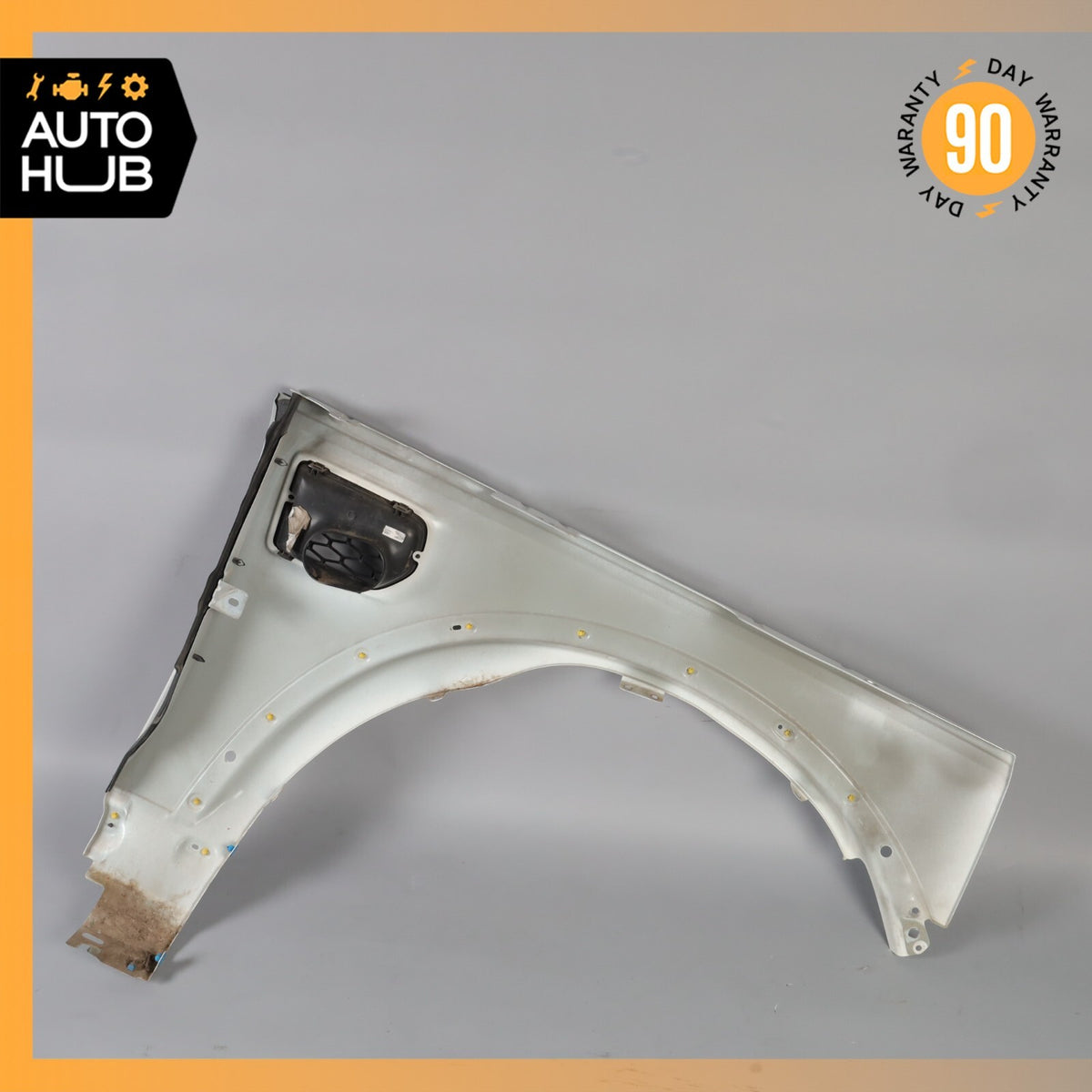 10-16 Land Rover LR4 HSE Left Driver Side Fender Assembly White OEM - photo 8
