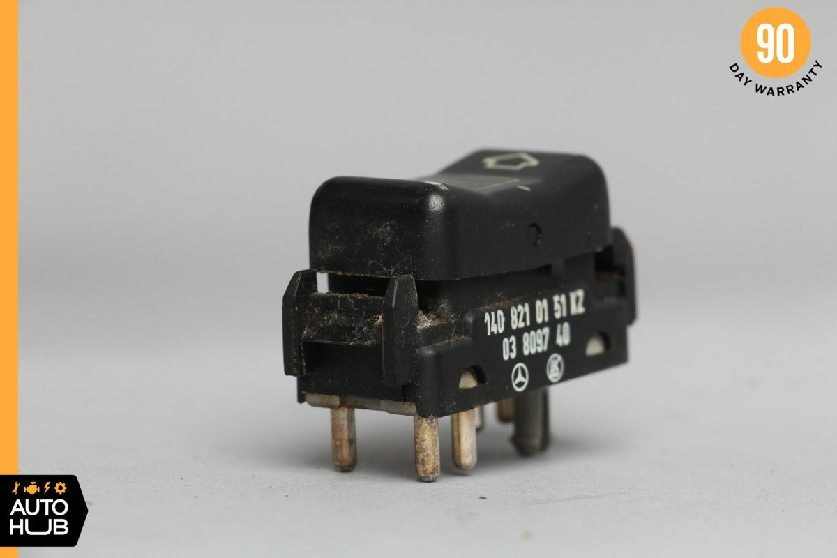 92-99 Mercedes W140 S420 S500 CL600 Window Regulator Control Switch Button OEM - photo 5