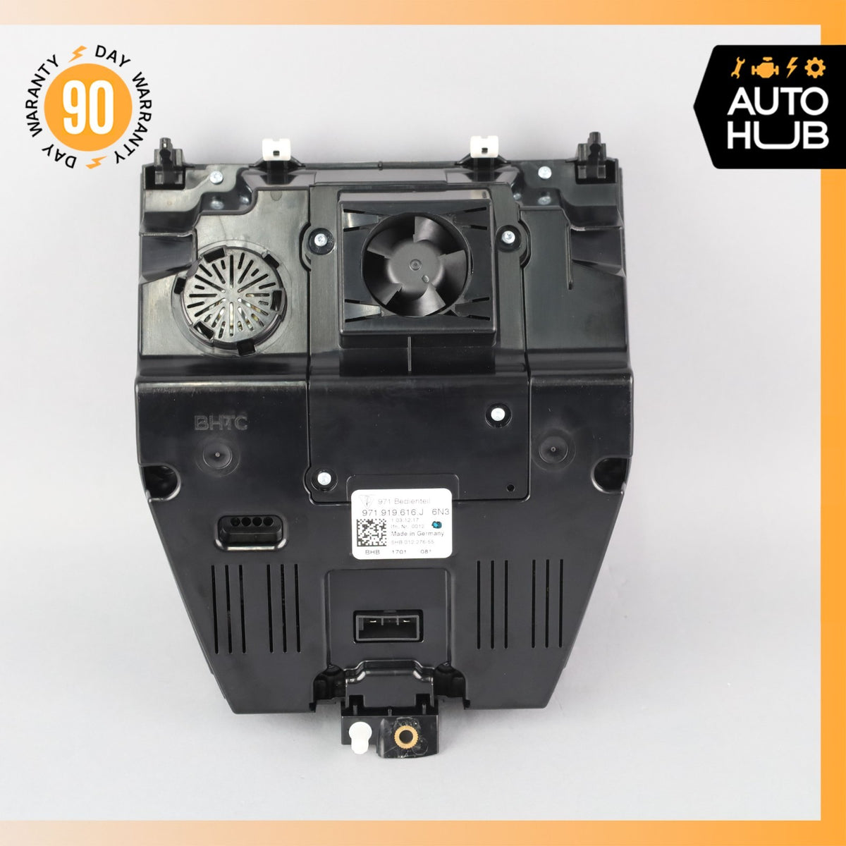 17-21 Porsche Panamera 971 Rear Console AC Climate Control Switch Panel OEM 87k - photo 8
