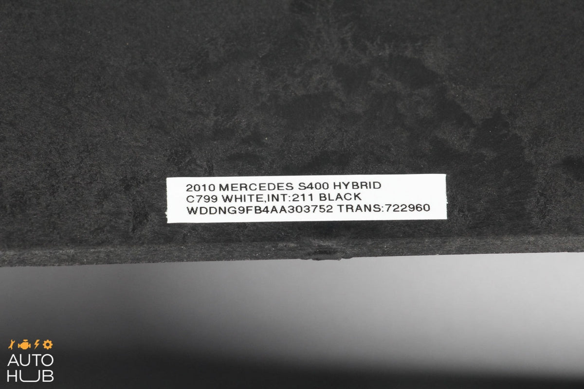 10-13 Mercedes W221 S350 S400 Dashboard Lower Driver Knee Cover Panel Black OEM - photo 10