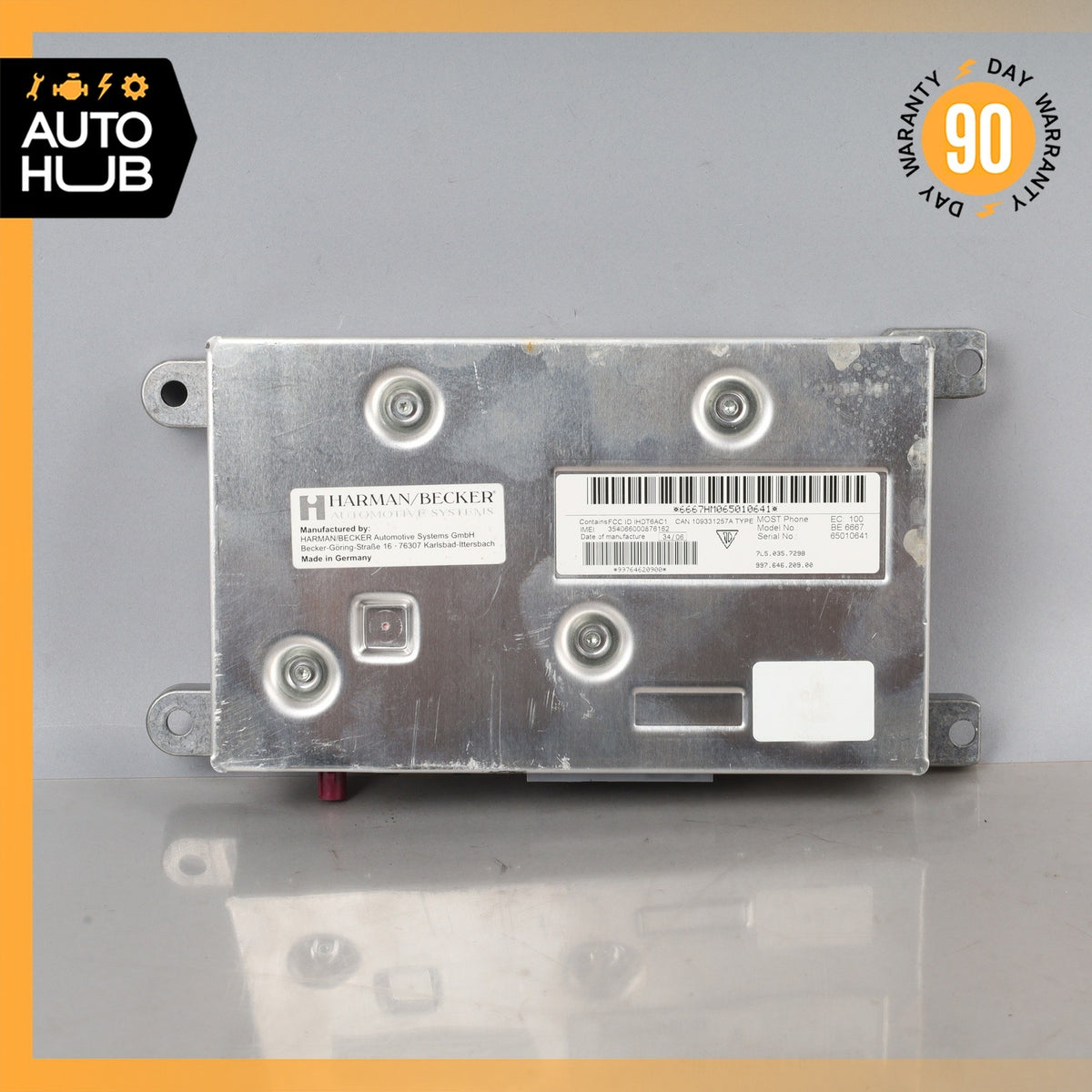 Porsche Cayenne 955 Turbo S / 997 911 / 987 Phone Control Module Unit OEM - photo 6