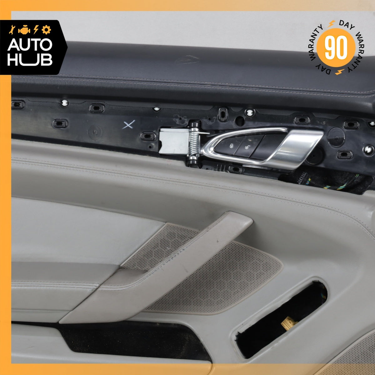 10-16 Porsche Panamera 970 Turbo Front Left Interior Door Panel Leather OEM 68k - photo 3