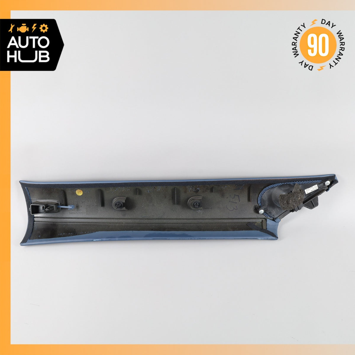 03-10 Bentley Continental GT Front Right Interior Trim Panel A Pillar OEM 36k - photo 7