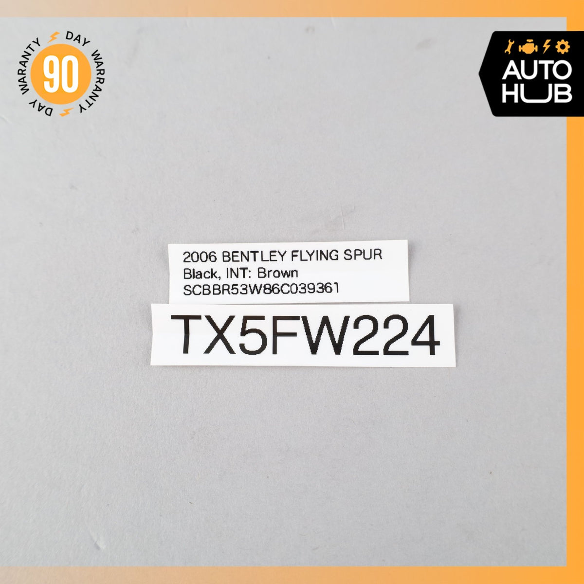 03-17 Bentley Continental GTC GT Fuel EVAP Charcoal Canister Box Vapor OEM 39k - photo 8