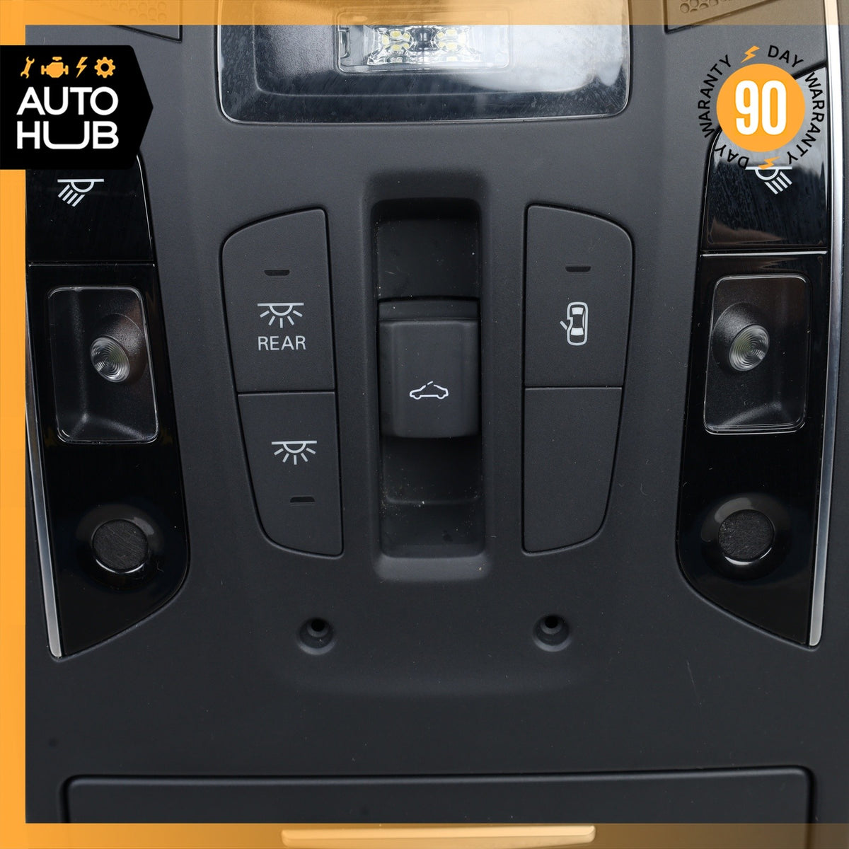 Audi C7 S6 Front Overhead Dome Light Lamp Black 4G0959719 OEM - photo 4