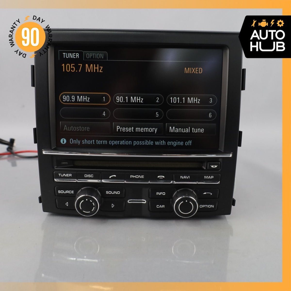 11-16 Porsche Cayenne 958 Command Head Unit Navigation Radio 95864297100 OEM - photo 3