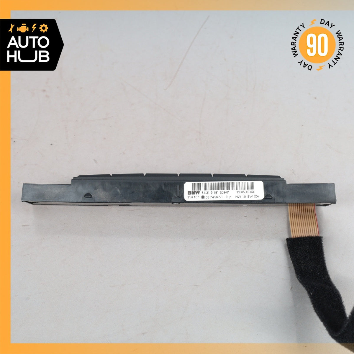 BMW E88 128i 135i Convertoble Folding Top Control Button Switch Panel OEM - photo 4