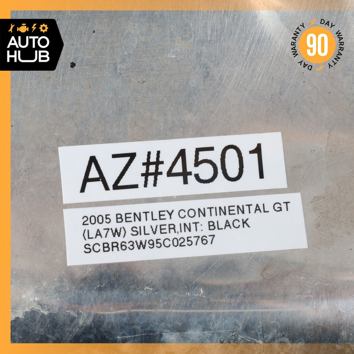 03-12 Bentley Continental GT GTC Front Left Side Heat Shield Cover OEM - photo 13