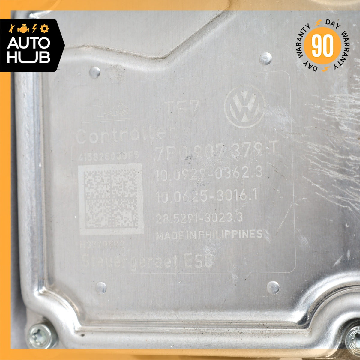 15-18 Porsche Cayenne 958 S ABS Hydraulic Pump Control Module 7P0614517T OEM 85k - photo 9