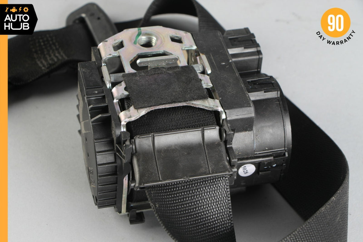 07-10 Mercedes W216 CL550 CL63 AMG Front Right Passenger Seat Belt Black OEM - photo 4