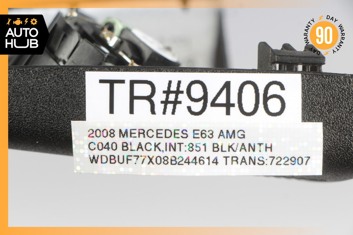 07-09 Mercedes W211 E63 AMG E350 E550 Front Left Tweeter Speaker Cover Black OEM - photo 10